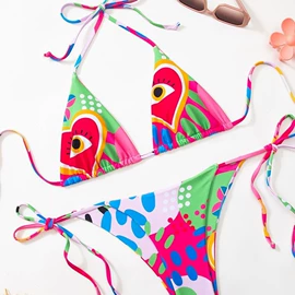 比基尼;连体泳衣;沙滩裙