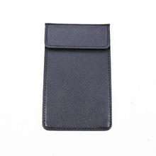 A6便签夹PU皮革点餐夹磁吸账单夹磁性收银夹买单夹票据夹菜单夹