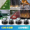 Buried lights led outdoors waterproof square Lights outdoor courtyard Scenery Big tree Lawn Spotlight