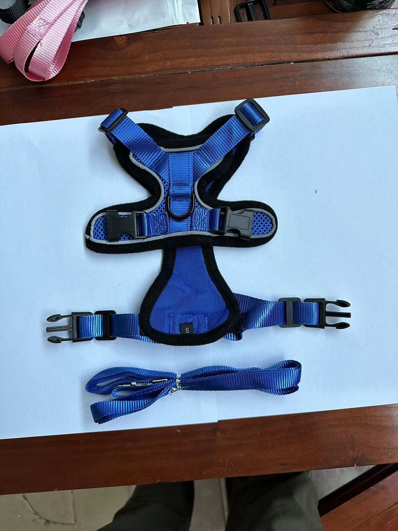 Correa de gato anti-rotura correa de gato ajustable correa de gato chaleco correa de pecho para mascotas verano ultrafino