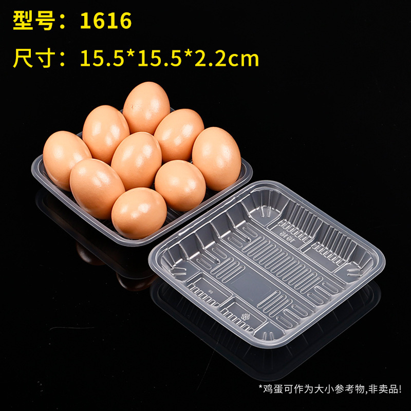 使い捨て半透明パレットスーパー食品包装箱果物野菜生鮮長方形プラスチック包装箱|undefined