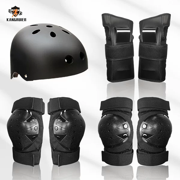 Factory wholesale knee protectors adult children riding skateboard knee protectors elbow protectors roller skating protectors in stock