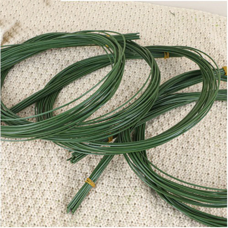 Simulation steel grass soft glue green iron line salt water grass…