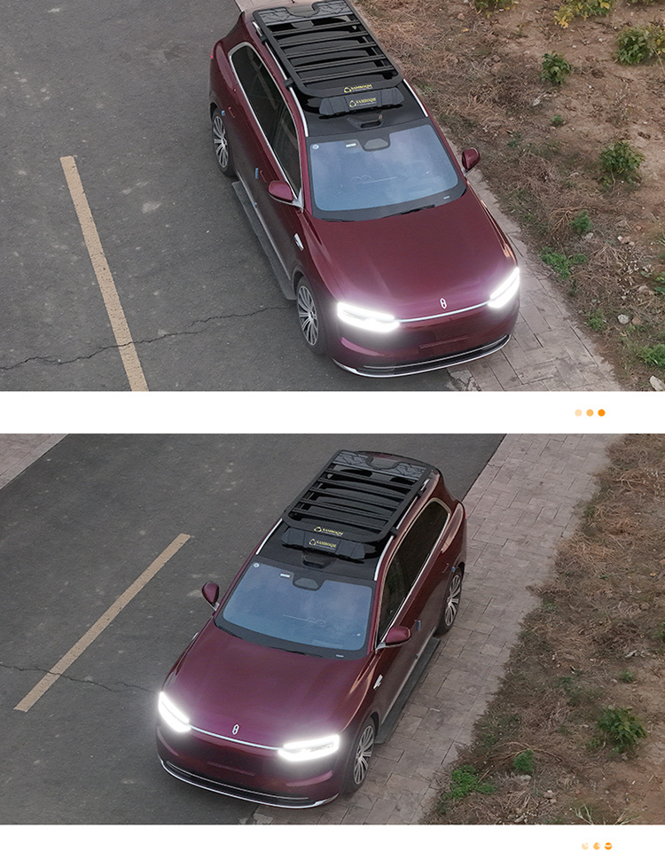 Ask the world M7 roof rack roof frame ladder school bag side account equipment box mountain step curve roof platform travel ladder