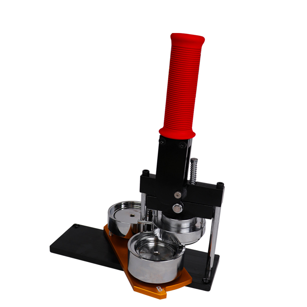 58mm máquina de insignia de metal rotativa redonda de estaño consumibles barra de espejo de insignia máquina DIY