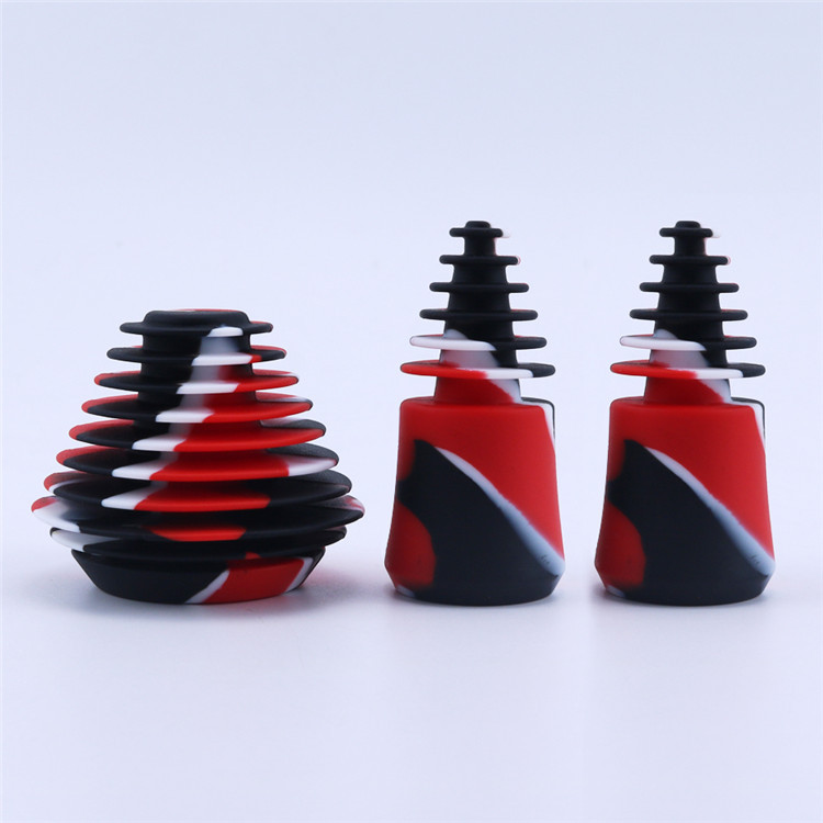 검정, 빨강 및 흰색 (1 큰 및 2 작은 정장)