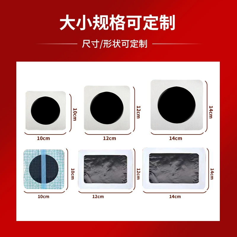 Шпаклевка Lao Black Paste, паста от перитартрита колена, мягкая паста, самонагрев без остатков, пакет богатый