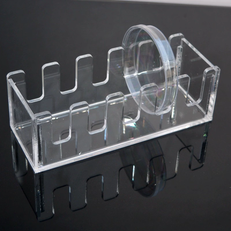 Экспериментальный одноразовый пластиковый держатель тарелки держателя чашки Петри от Monnai