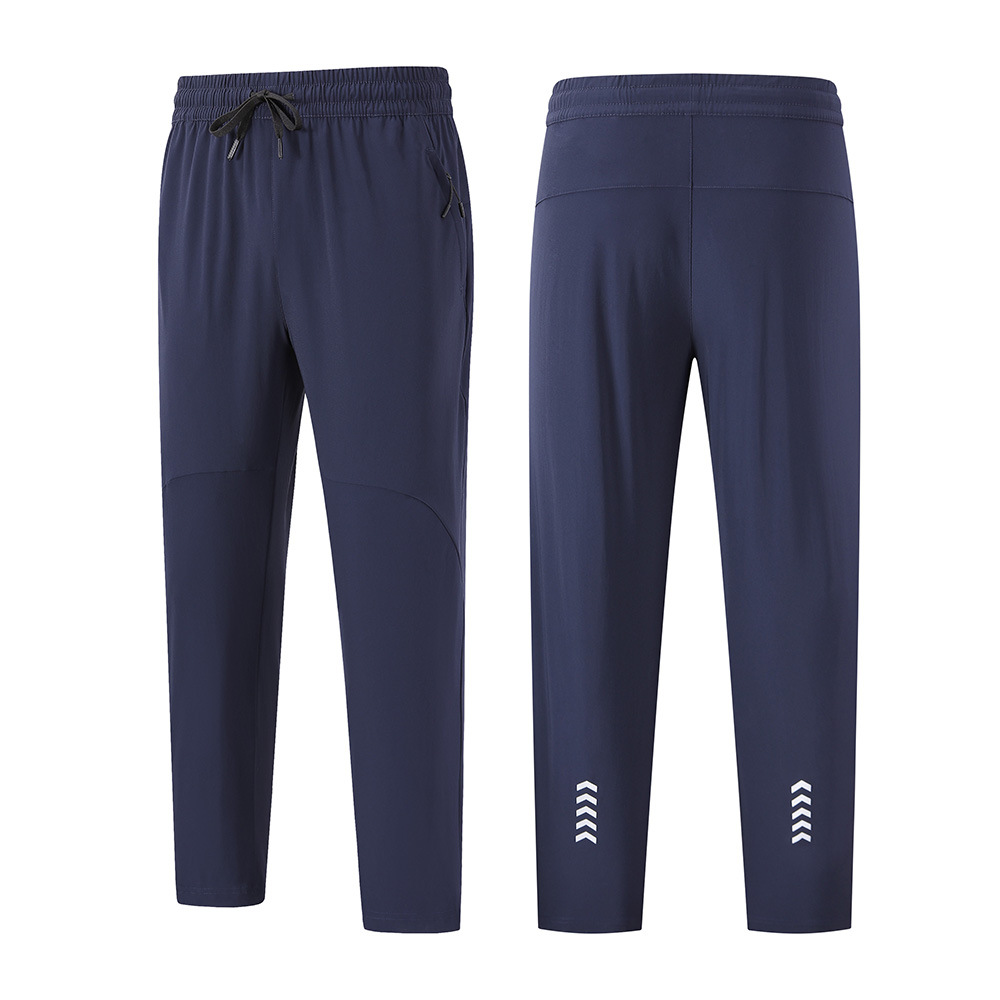 Pantalones de hielo para hombres de verano delgados nylon sueltos pantalones para correr al aire libre fitness yoga pantalones de entrenamiento casuales