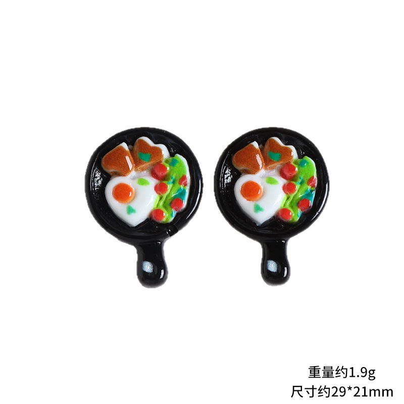 仿真微缩面包食玩树脂小配件diy奶油胶水杯冰箱贴鞋扣发饰品配件|undefined