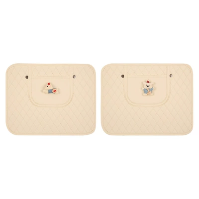Chair back anti-kick pad — Seat Back Anti-Kick Pad Car