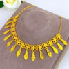 Jewelry for bride, necklace, accessory, pendant with tassels, India, wholesale