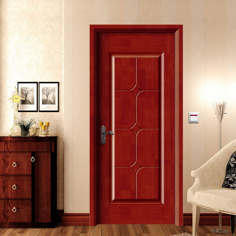 卧室木门直供橡木现代整套门简约国风家装木门实木室内中国批发厂