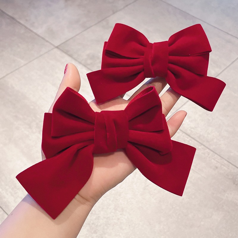 Fashion Bow Knot Cloth Hair Clip display picture 4
