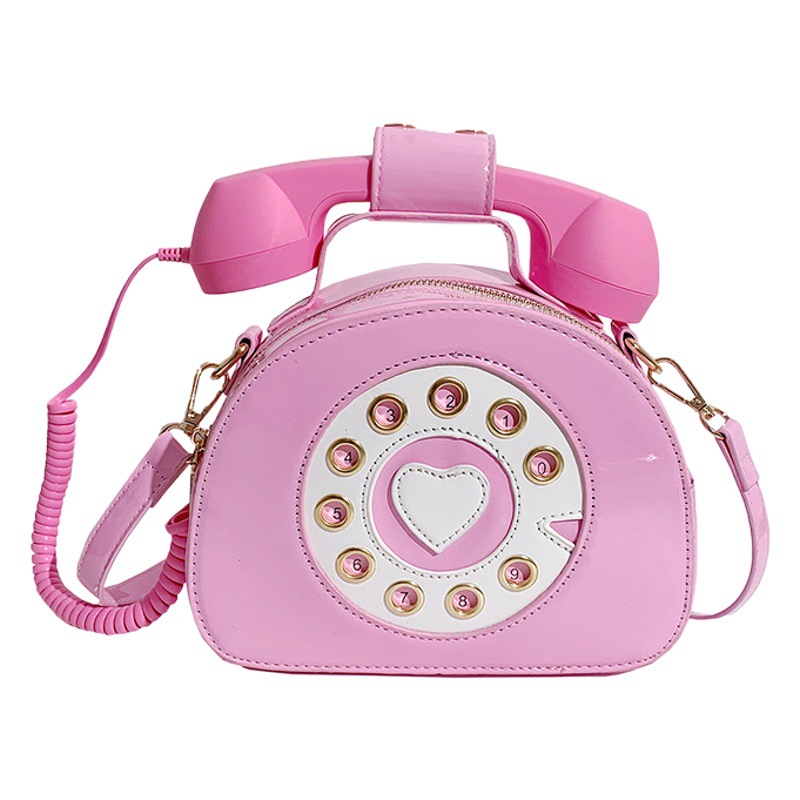 2022 nuevo Amazon AliExpress moda europea y americana creativa Linda personalidad divertida simulación teléfono Messenger Bag