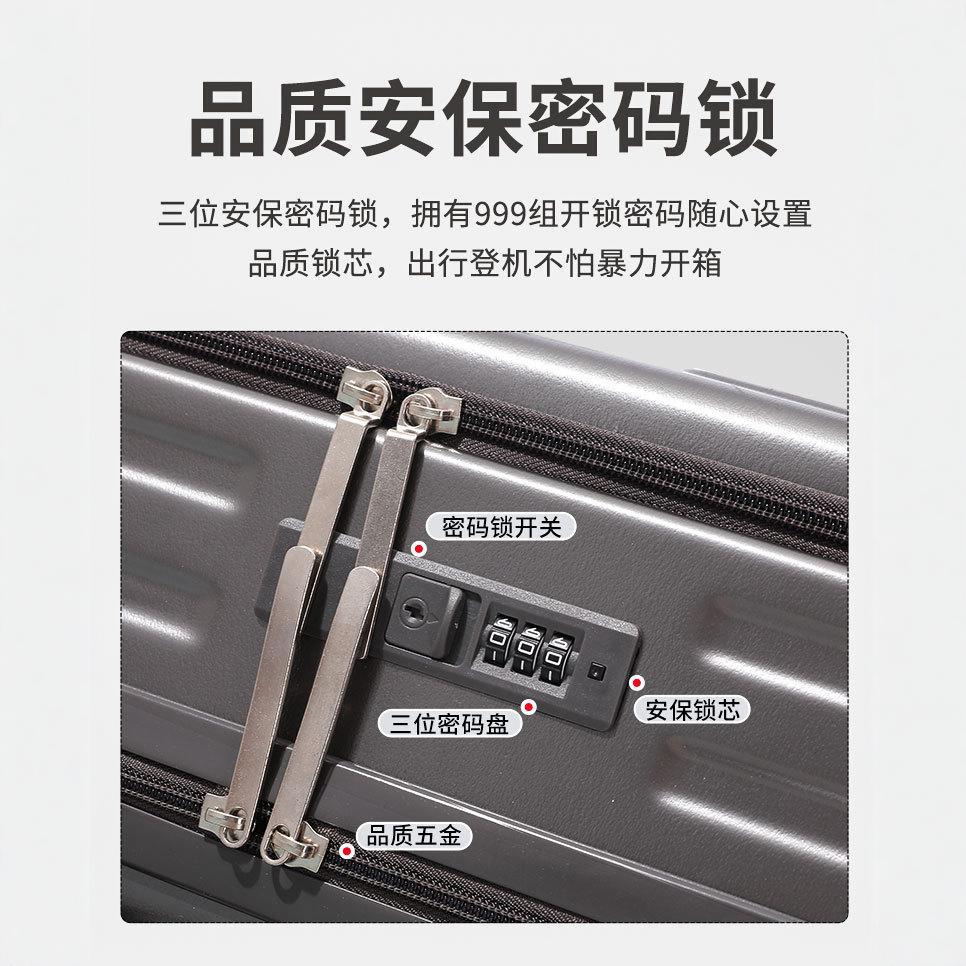 [Fábrica de selección estricta] 18 pulgadas maleta de abertura delantera con cremallera fuerte y duradera para estudiantes de gran capacidad