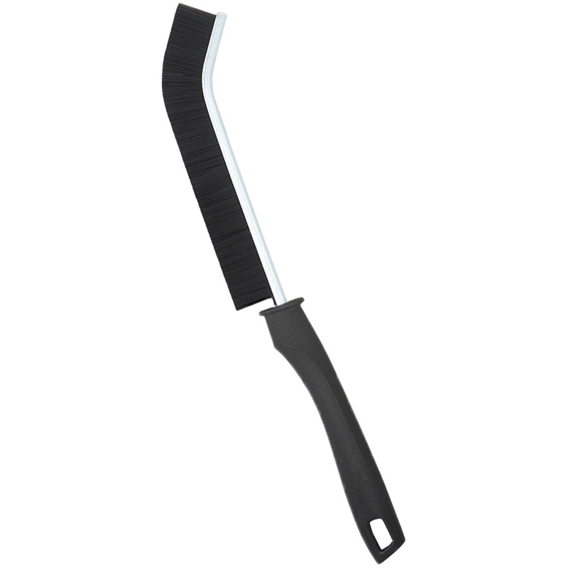 Cepillo de baño inodoro baño cocina azulejo ángulo muerto mango largo cepillo hueco ventana ranura polvo cepillo de pelo