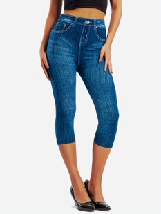 J 58473 Stretch denim-like leggings ������ţ�д��ѝ���R�d��