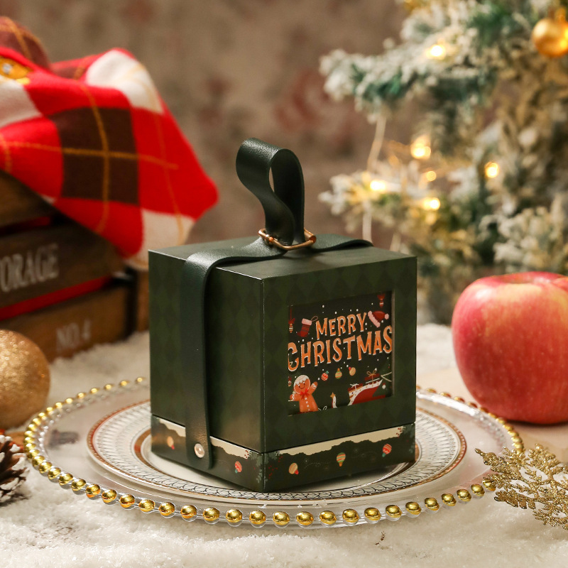 2025 新しいクリスマスアップルボックスギフトボックスクリスマスイブフルーツ包装ボックスクリスマスギフトボックス卸売|undefined