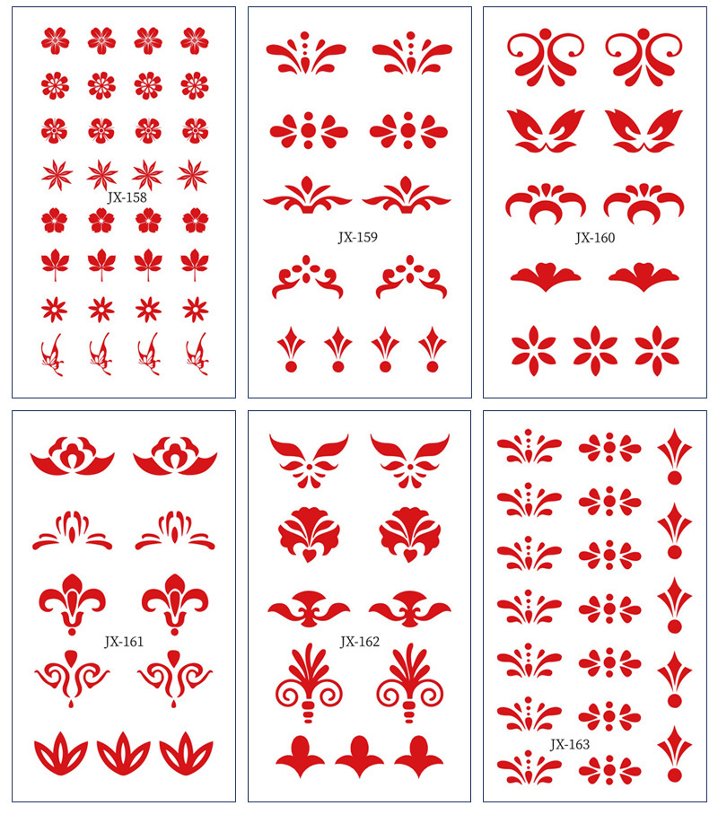 泽优儿童成人古风花钿眉心贴套版内页_14
