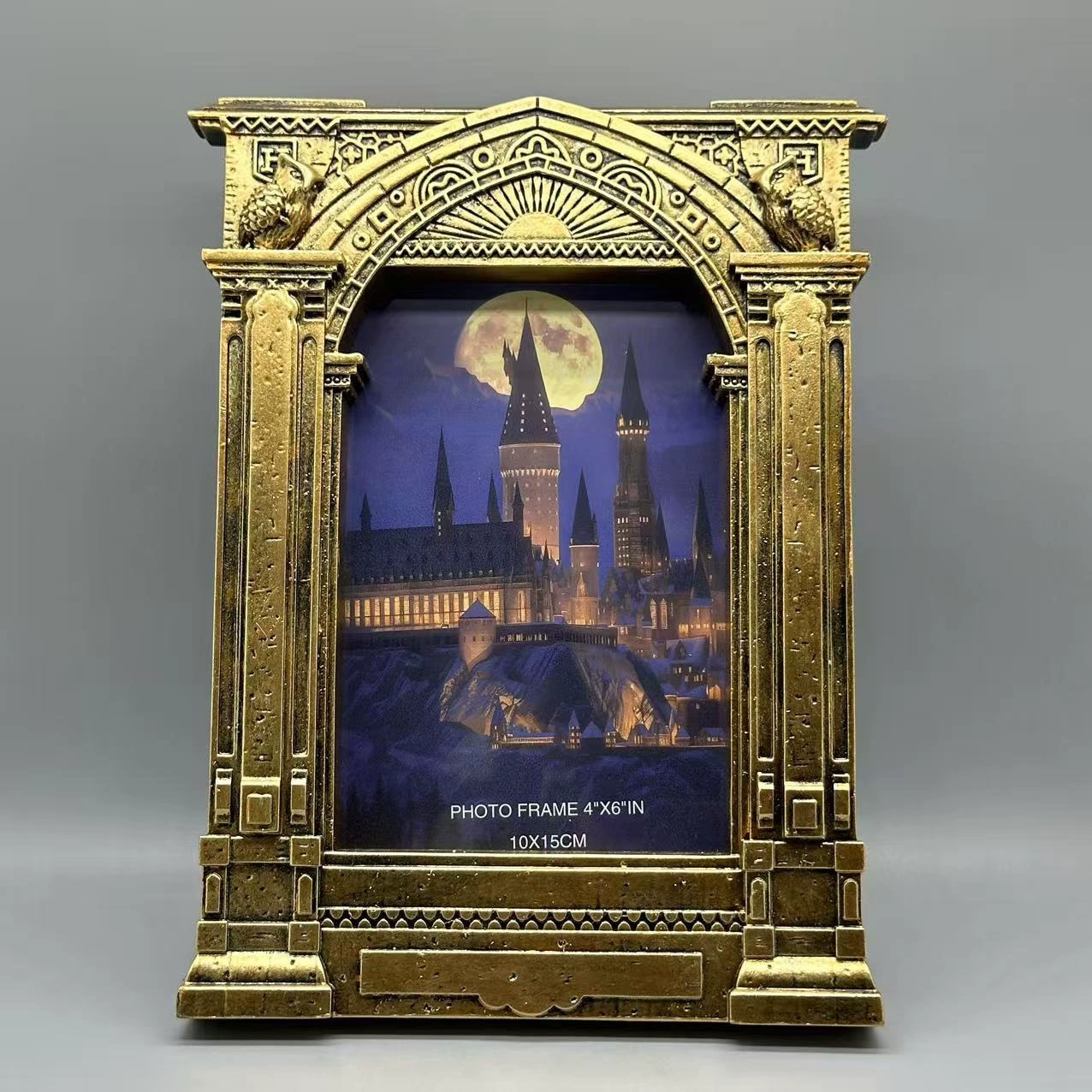 Castle, table photo frame, decorations, mirror, Harry Potter