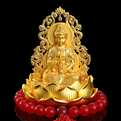 Car ornaments — car ornaments double-sided Guanyin perfume - 1010125-xianglong-guanyin-agate-beads