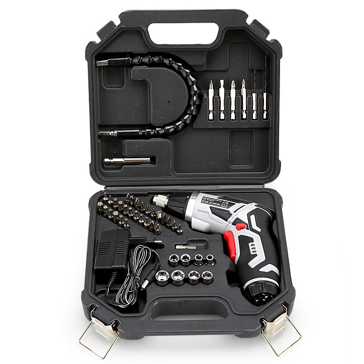 Suministro transfronterizo destornillador eléctrico de litio 3.6V tipo de taladro eléctrico de carga TYPE-C interfaz pistola de mango recto destornillador