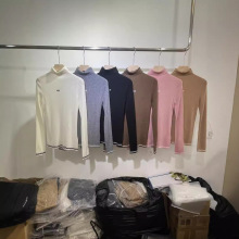 高领羊绒衫女2025秋冬新款套头羊毛毛衣