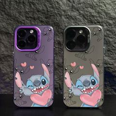 史迪仔适用苹果17Promax手机壳15个性元气壳iPhone16爱心14欧美13