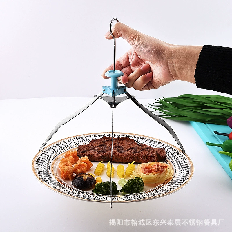 Дисковая пароварка из нержавеющей стали для кухни, тарелка-подставка, треугольная миска/диск