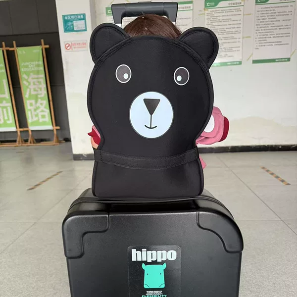 Baby Travel Baby Strap Trolley Case Luggage Children Can Sit Baby Artifact Safety Seat Strap Cushion