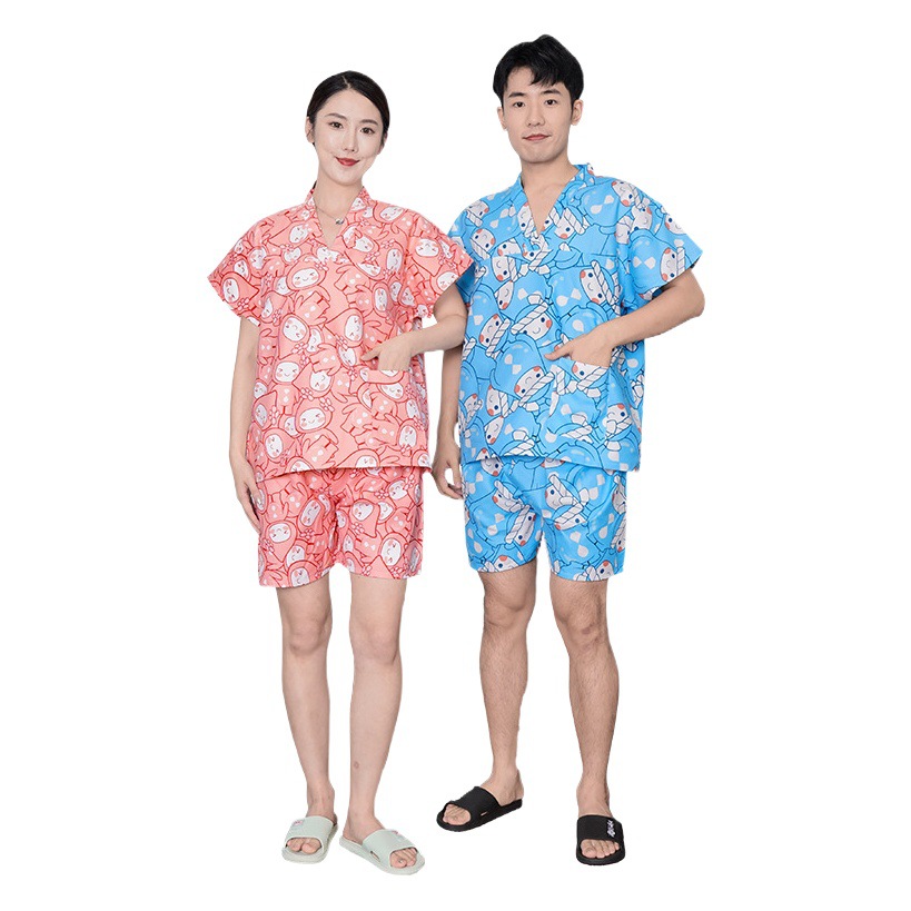 Factory direct disposable sauna clothes khan steam clothes foot bath shop guest bath clothes large price excellent