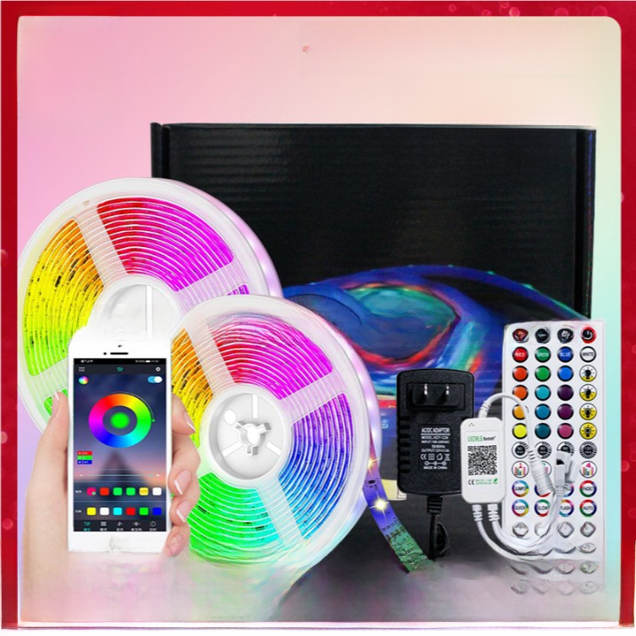 40 키 블루투스 음악 APP 제어 대기 빛 5050RGB18 빛 30 키 24 키 적외선 세트 빛