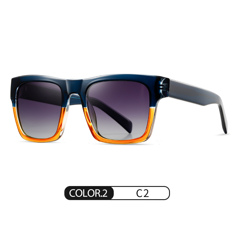 Venta caliente transfronteriza nuevas gafas de sol S31132 moda hombres y mujeres mismas gafas de sol polarizadas al aire libre protector solar gafas de calle