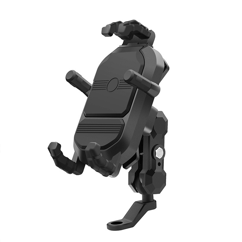 Cross-border motorcycle shockproof mobile phone bracket shock absorption anti-shake takeaway navigation bracket electric mobile phone rack wholesale