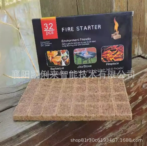 Прямые поставки с завода: топливный блок для ускорения горения, блок для барбекю, 32 ячейки/коробка, аксессуары для уличного гриля.