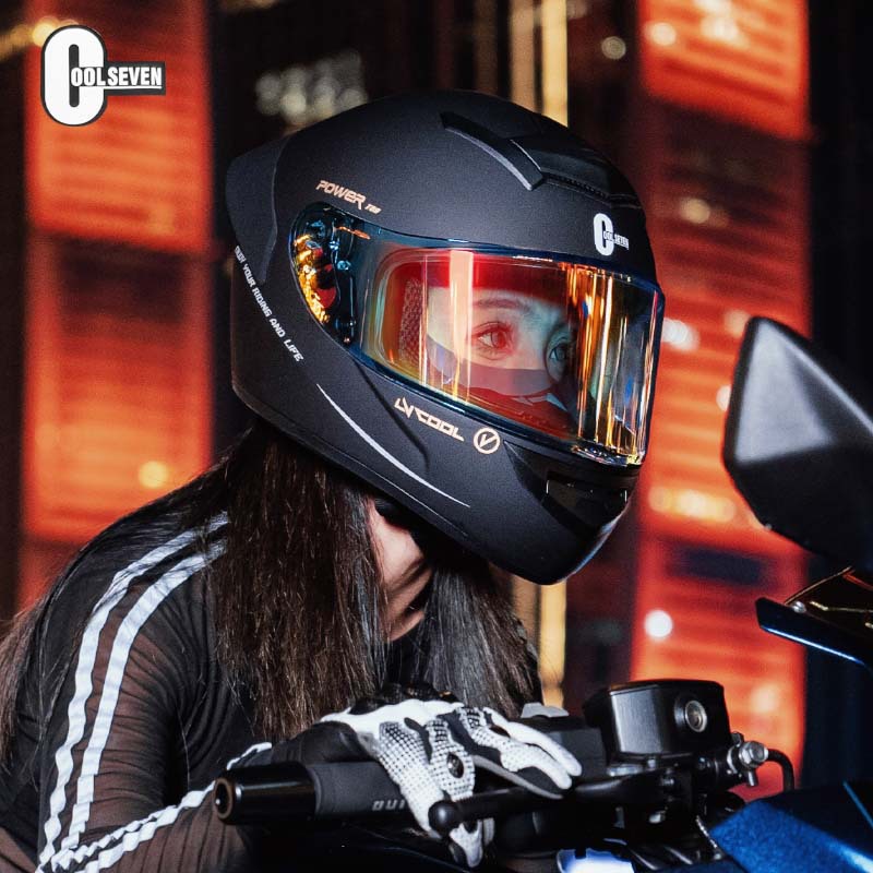 Cascos de motocicleta para hombres y mujeres Cascos completos de cola caballero Bluetooth Locomotora para hombres y mujeres Cascos de seguridad para motocicletas eléctricas de invierno
