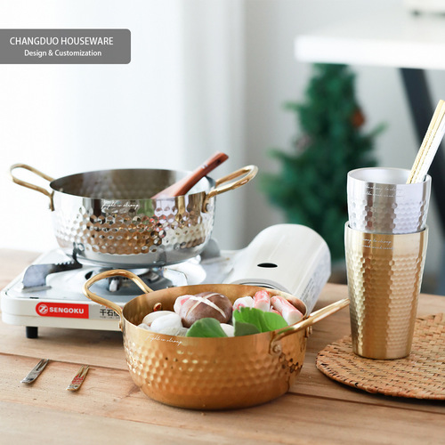 Light luxury solid hammered pattern chopsticks public chopsticks Internet celebrity Japanese and Korean stainless steel tableware wedding restaurant hotel gift