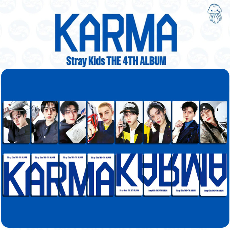 STRAYKIDS KARMA 双面小卡黄铉辰  李龙馥周边|undefined