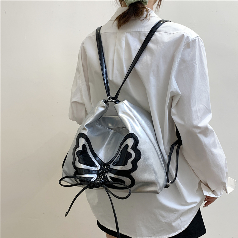 2023 new multi-functional women's bag butterfly single shoulder double shoulder crossbody large capacity color factory wholesale_voghion.com