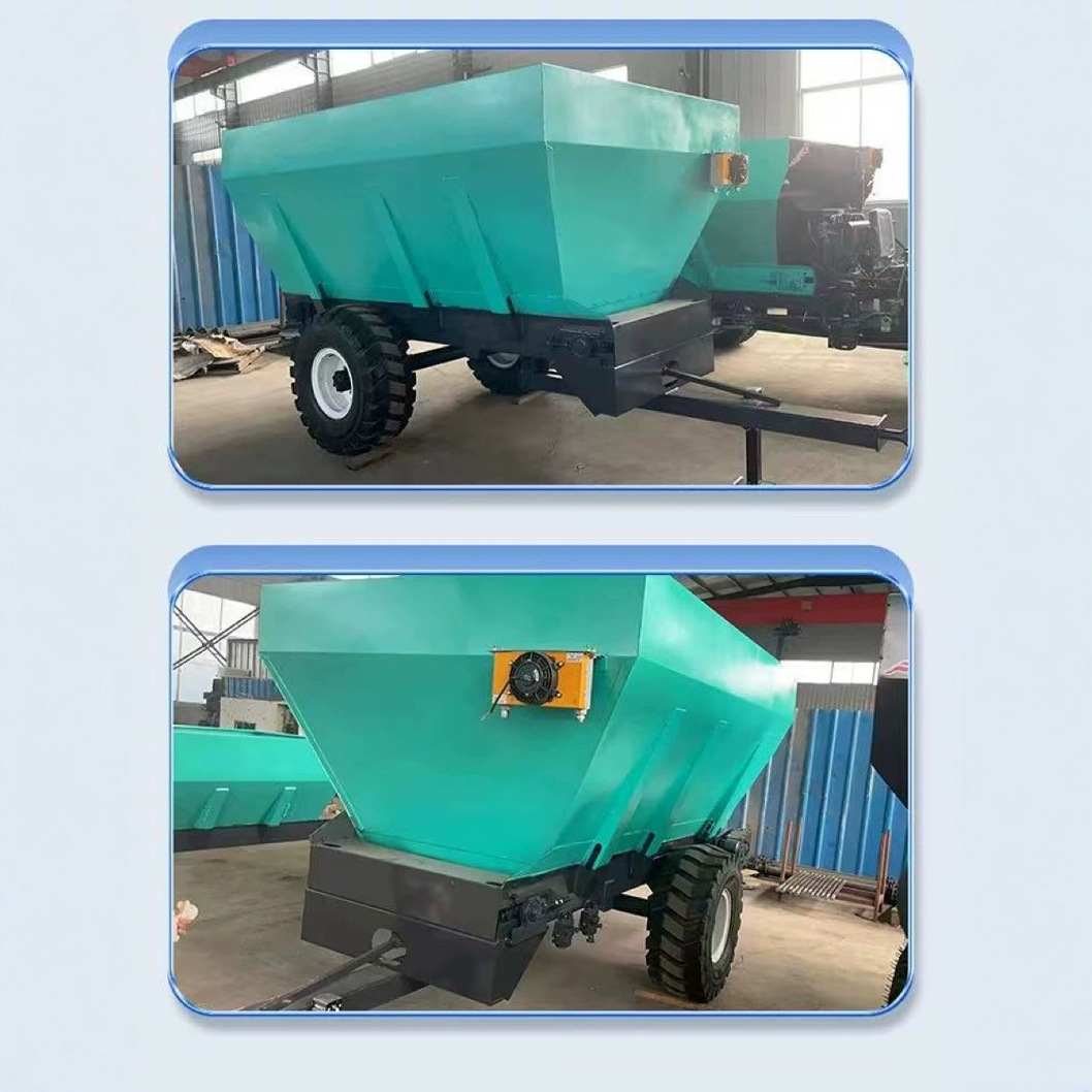 牵引撒粪车 全自动施肥机 多功能撒粪抛洒机省时省力大田撒粪施肥