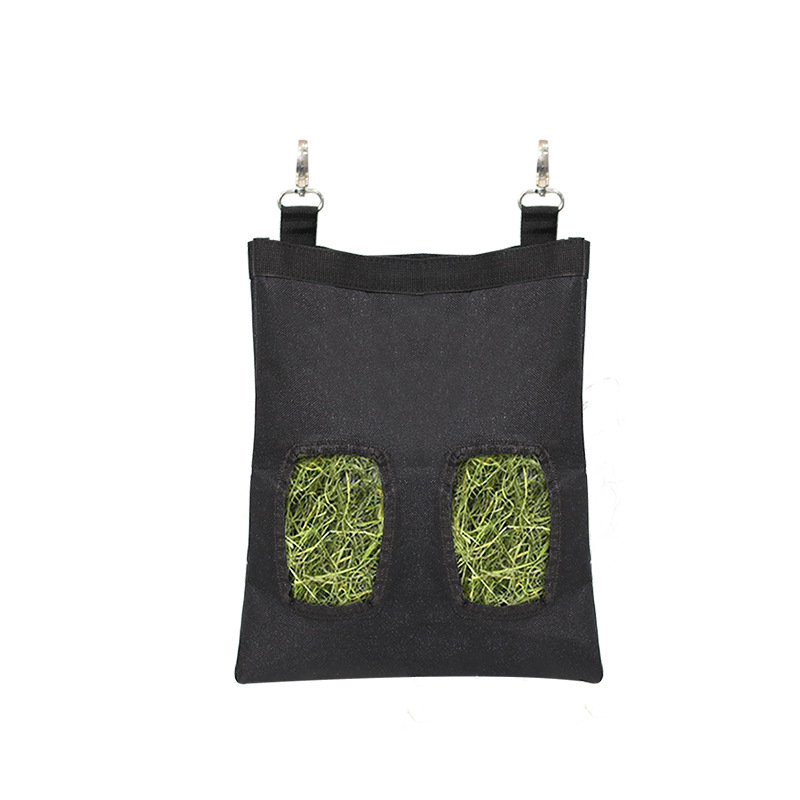 Bolsa de heno para conejos, bolsa de alimentación colgante de gran capacidad para cobayas, bolsa colgante para almacenamiento de alimentos para mascotas pequeñas como chinchillas, venta directa del fabricante, suministros para mascotas image 6