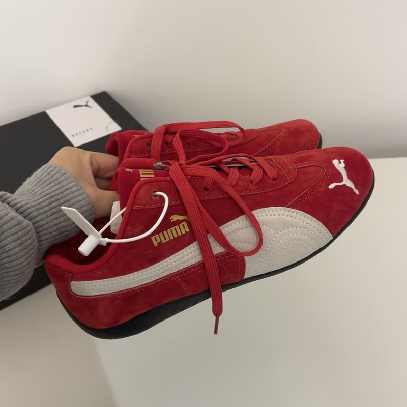 Putian Shoes Pure Original High-Quality Pm Racing Shoes Co-Branded Moral Training Shoes Retro Non-Slip Wear-Resistant Running Shoes for Male and Female Students