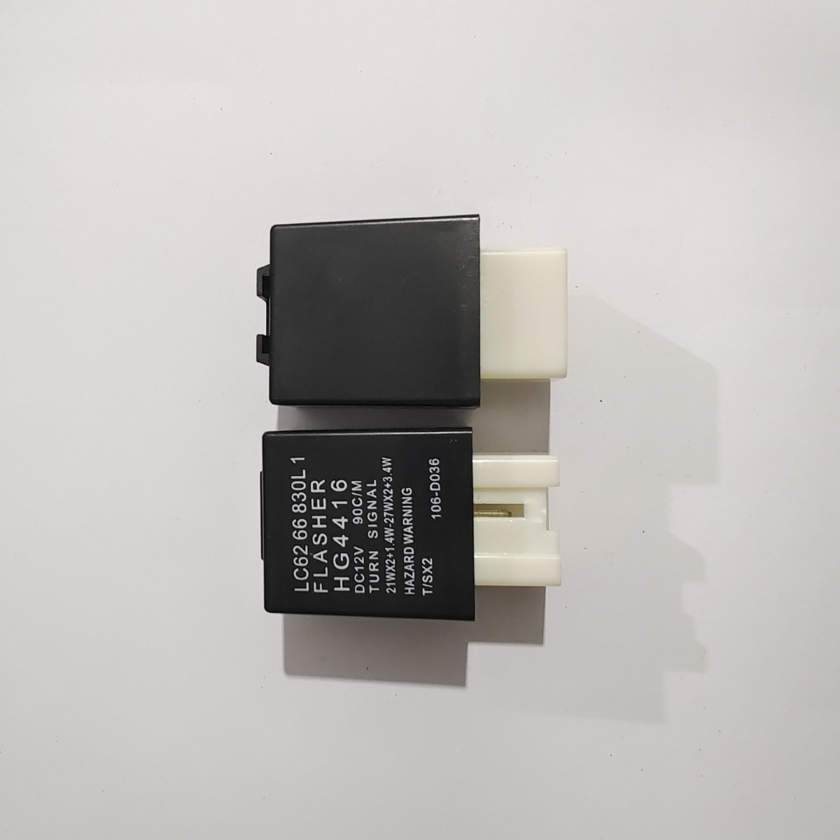 Electronic flashing electric car, air fan, relay 2