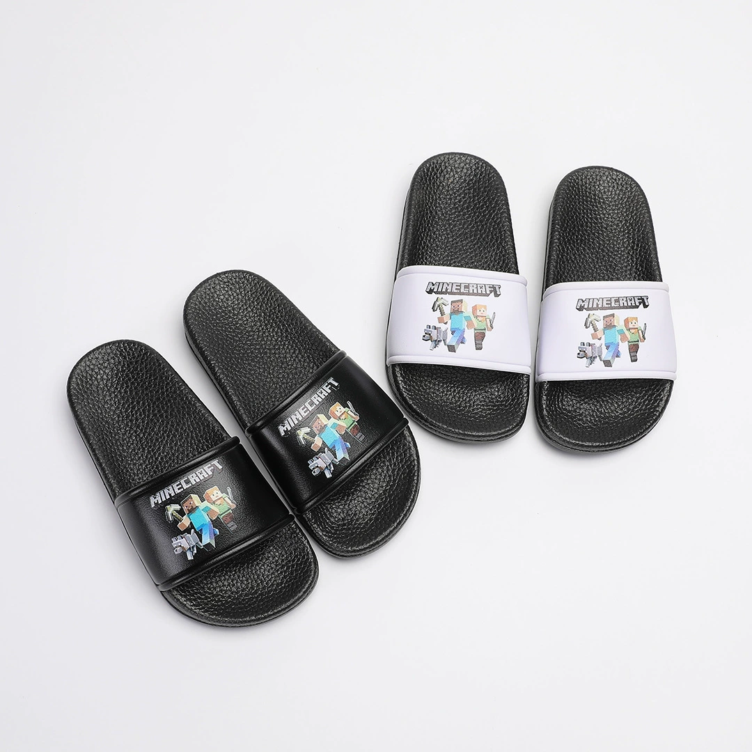 Новые летние детские сандалии унисекс, нескользящие, износостойкие, стильные универсальные сандалии без шнуровки для дома и улицы.