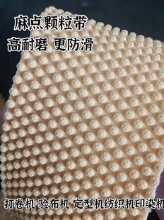 Fabric Inspection and Rolling Machine with Grain Surface, Anti-Slip Rubber Roller, Rough Surface Rubber Belt, Textile Machine Roller Rubber Belt