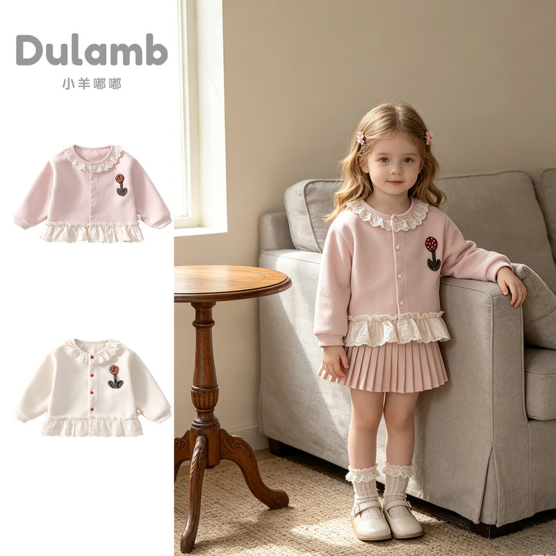 Girls' Spring and Autumn Tops 26 New Styles Fashionable Casual Cardigan Jackets for Children and Girls Wholesale Girls' Spring and Autumn Tops 26 New Styles Fashionable Casual Cardigan Jackets for Children and Girls Wholesale