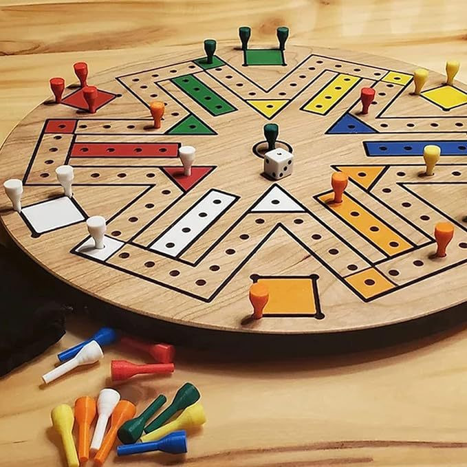 国境を越えたアマゾンの新しいfast track board game高速道路盤ゲーム木製工芸品|undefined