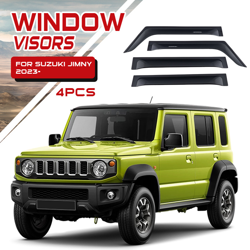 TXR para Suzuki Suzuki Motor Jimny Jimny Car Ventana de protección contra la lluvia Accesorios