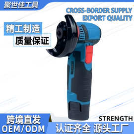 批发跨境锂电角磨机手持打磨抛光机有刷电动切割机电动角磨机